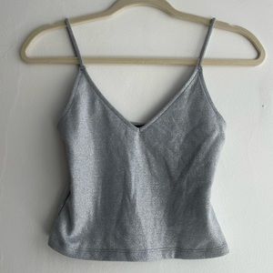 Forever 21 Silver Tank